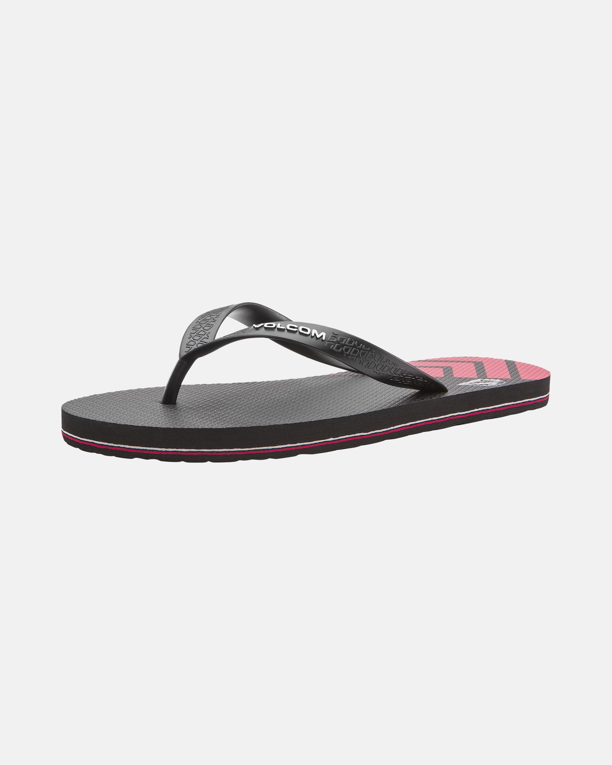 Volcom Volcomotion Mens Sandal BRD-Black-Red 6