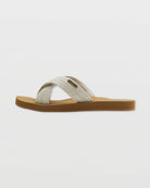 Volcom Double Cross Womens Sandal CRM-Cream 11