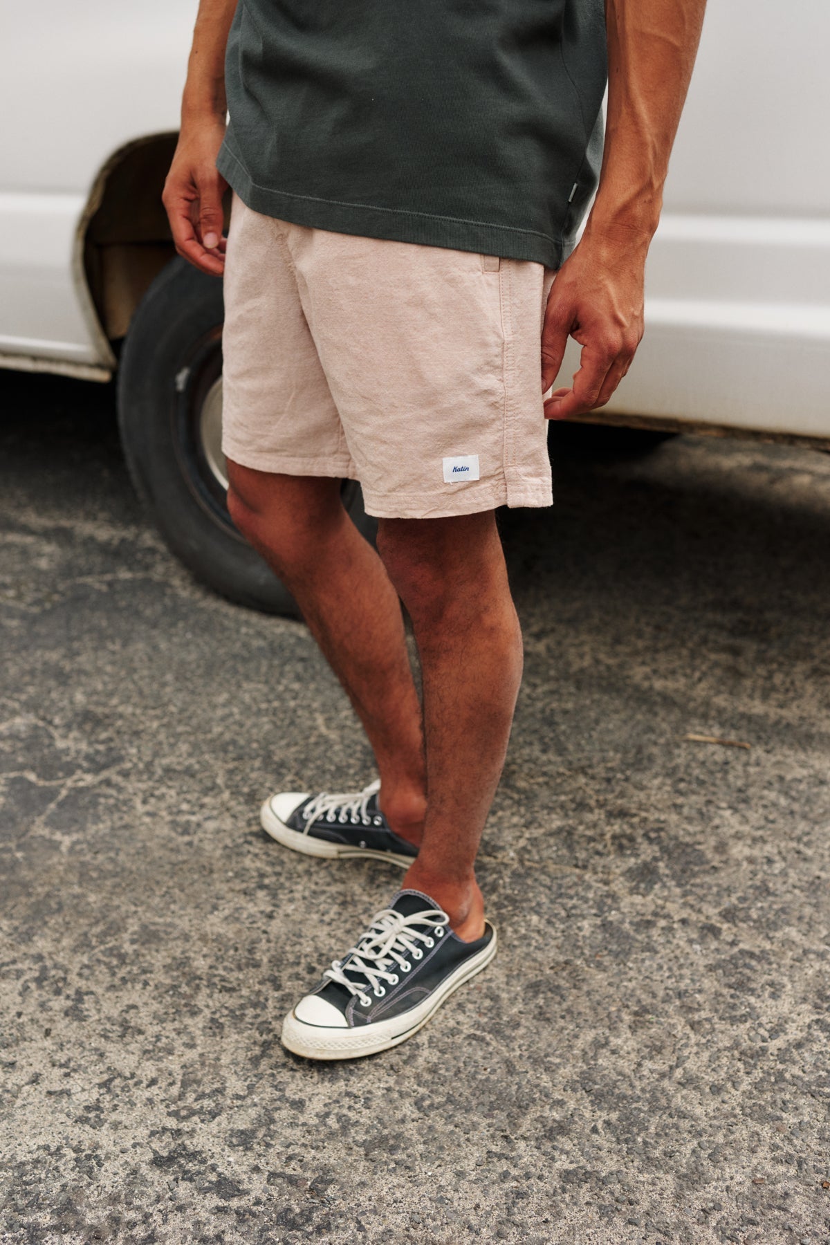 KATIN ISAIAH LOCAL SHORT STON-STONEWASH M