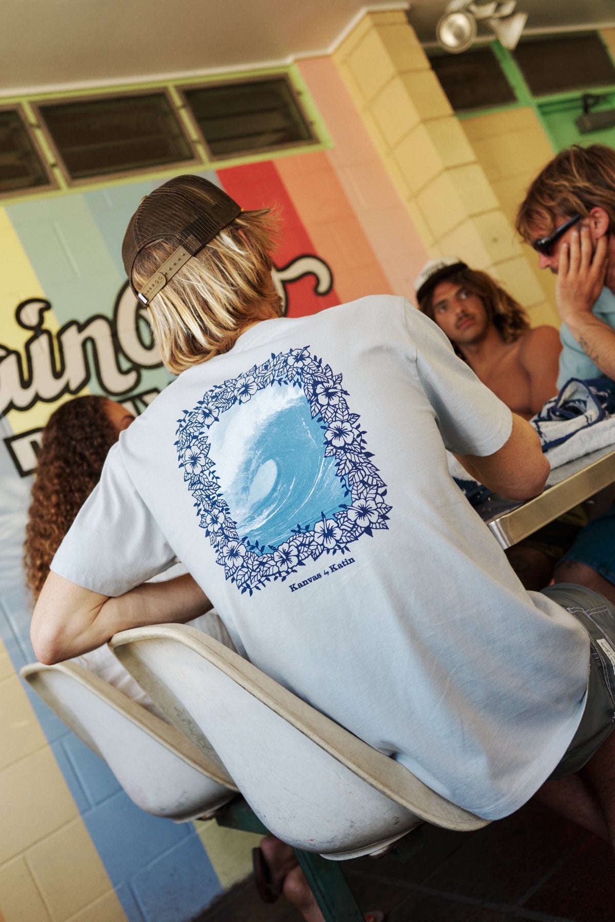 Katin VISAGE TEE Shirt Light Blue M