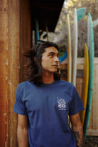KATIN VIBRATIONS TEE MITI-MIDNIGHT TIDE XL