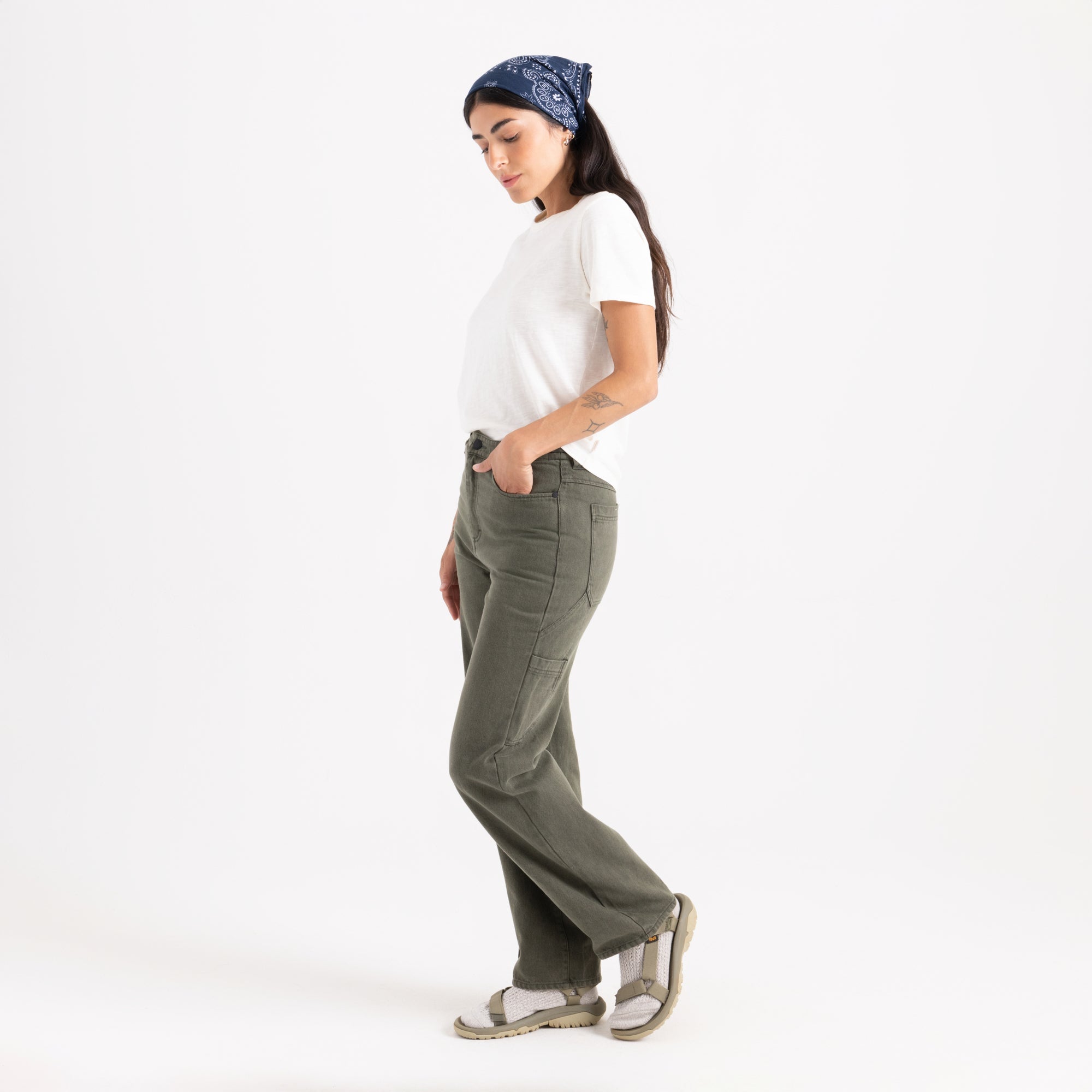 ROARK HWY 1 PANT DKM-DARK MILITARY 29
