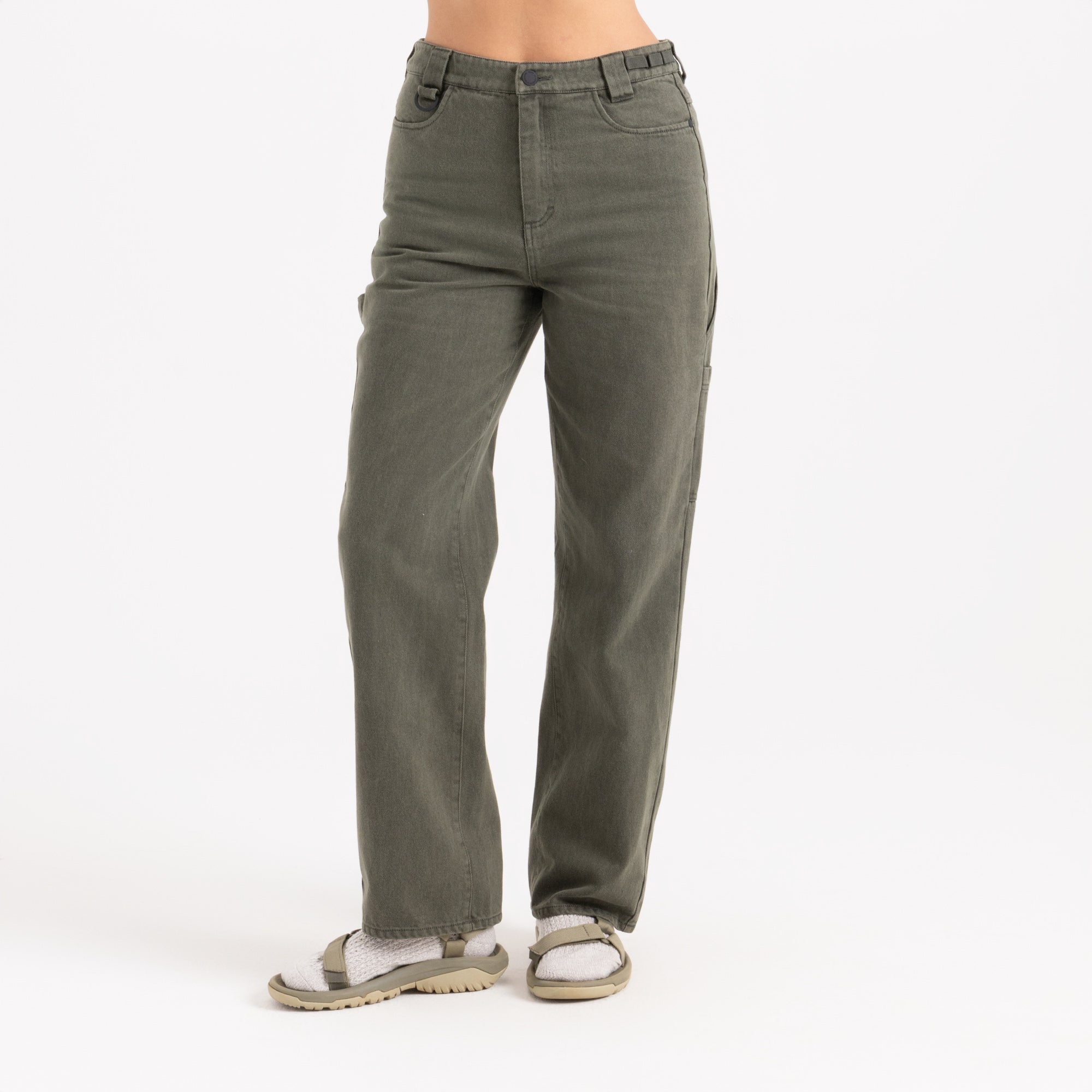 ROARK HWY 1 PANT DKM-DARK MILITARY 27