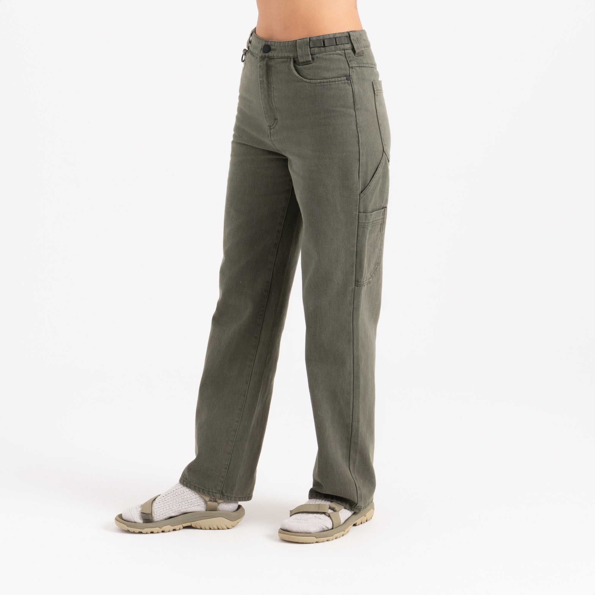 ROARK HWY 1 PANT DKM-DARK MILITARY 26