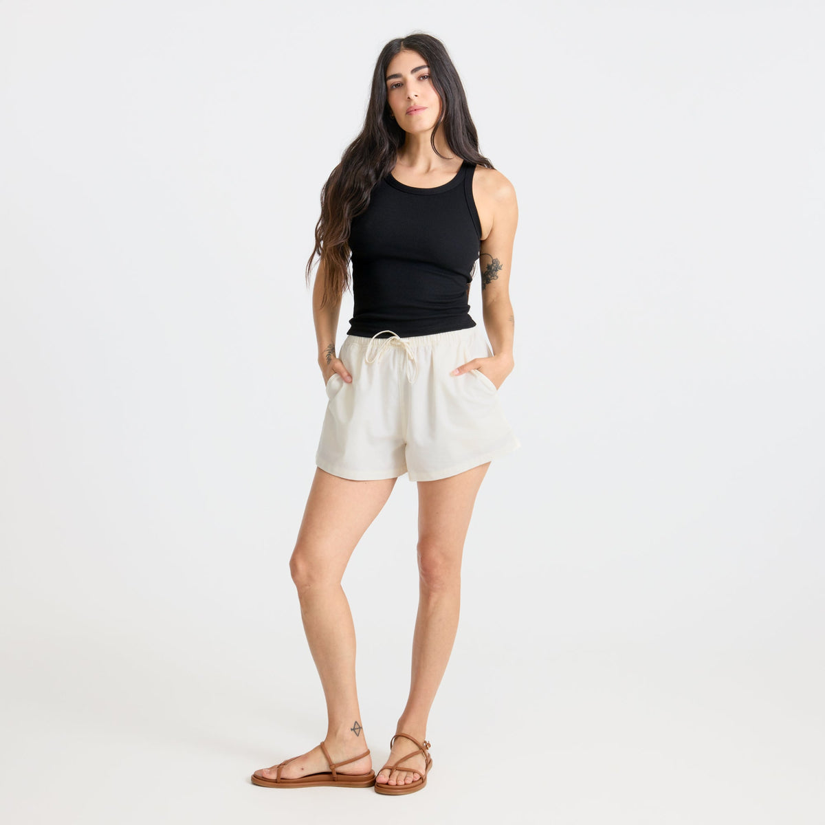 Roark Wind Worn Tank Top Black 2 XS