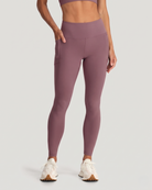 Free Fly Women's All Day 7/8 Pocket Legging Pant Plum M