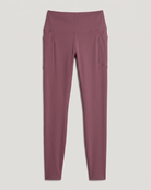 Free Fly Women's All Day 7/8 Pocket Legging Pant Plum L