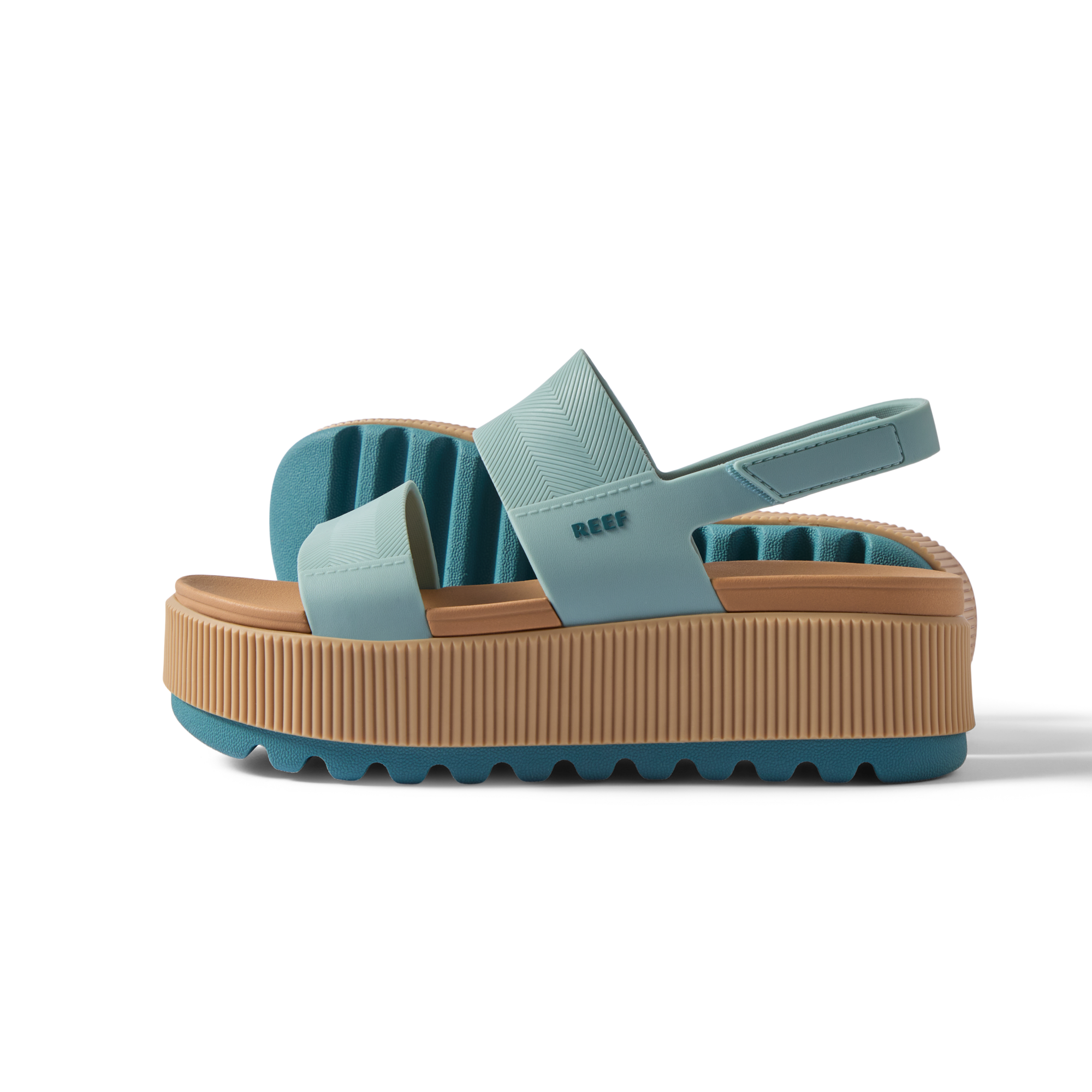 Reef Water Vista Higher Womens Sandal Blue Haze-Tan 9