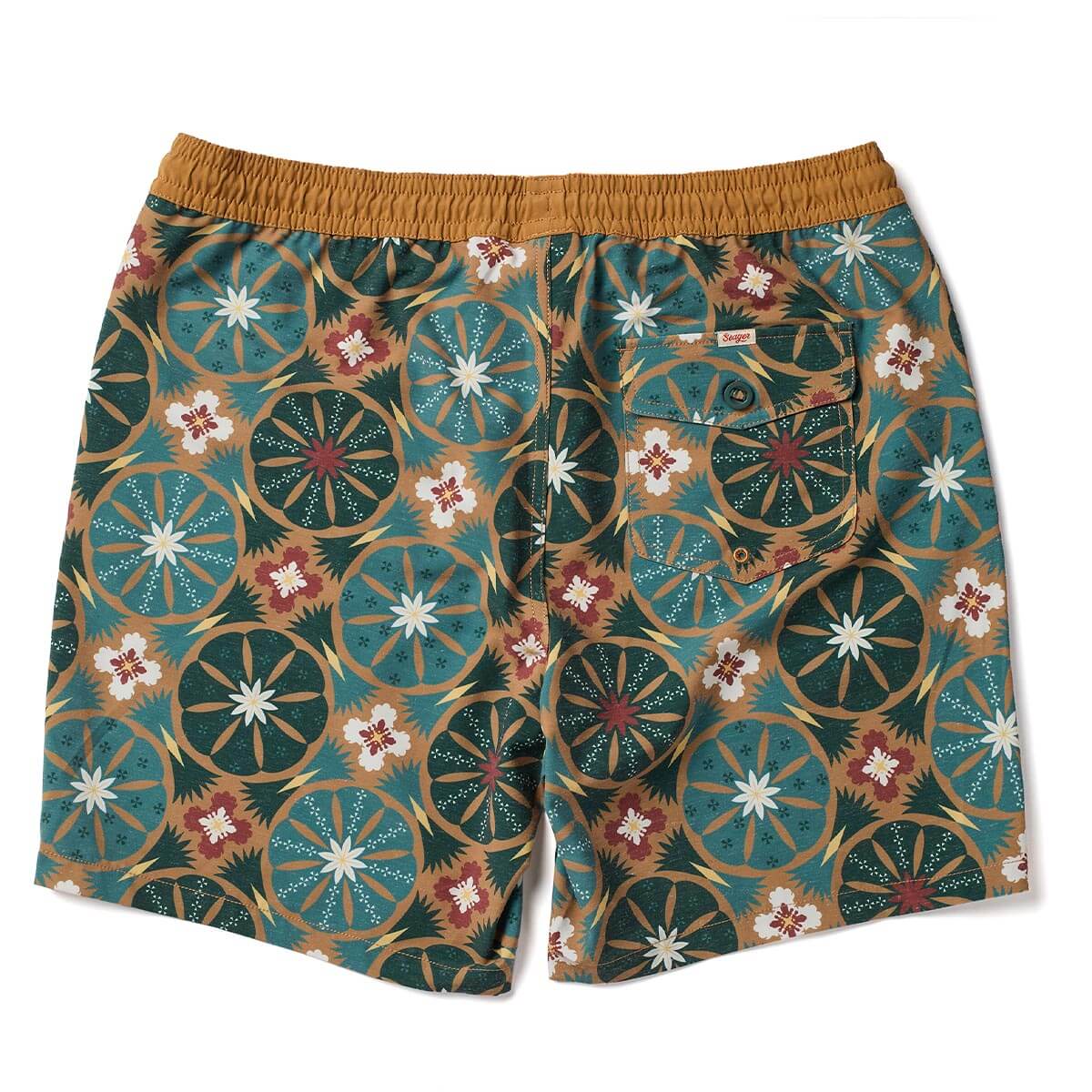 Seager Yuma Elastic Waist Trunk Peyote M