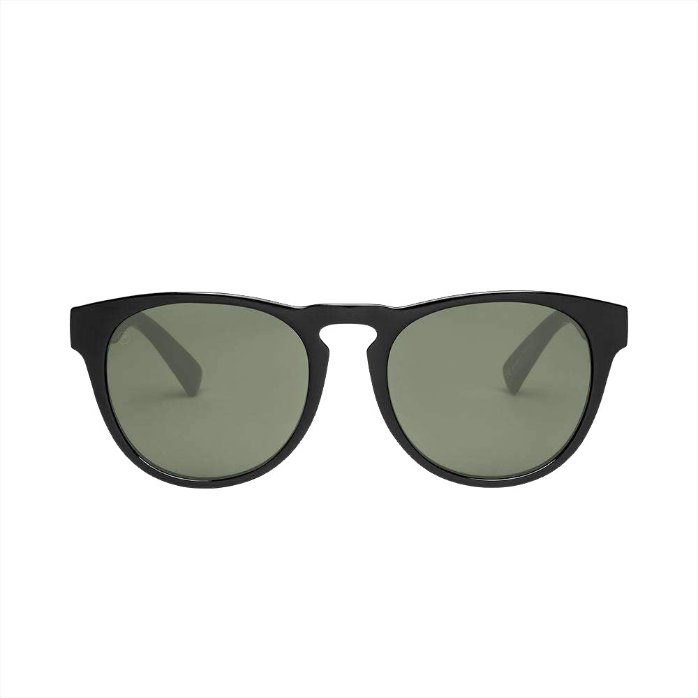 Electric Nashville Sunglasses Gloss-Black Ohm-Grey Round