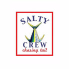 Salty Crew Chasing Tail Sticker WHT-White OS