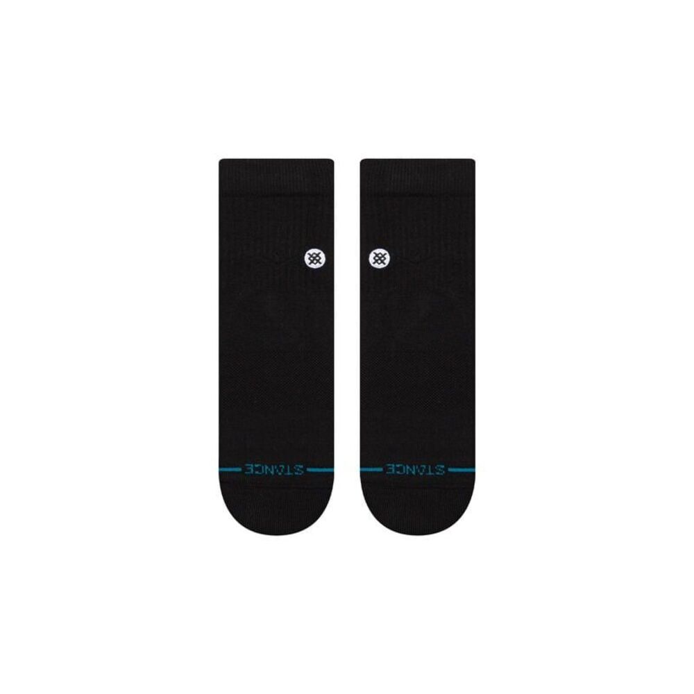 Stance Icon Quarter Mens Socks Black XL