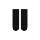 Stance Icon Quarter Mens Socks Black XL