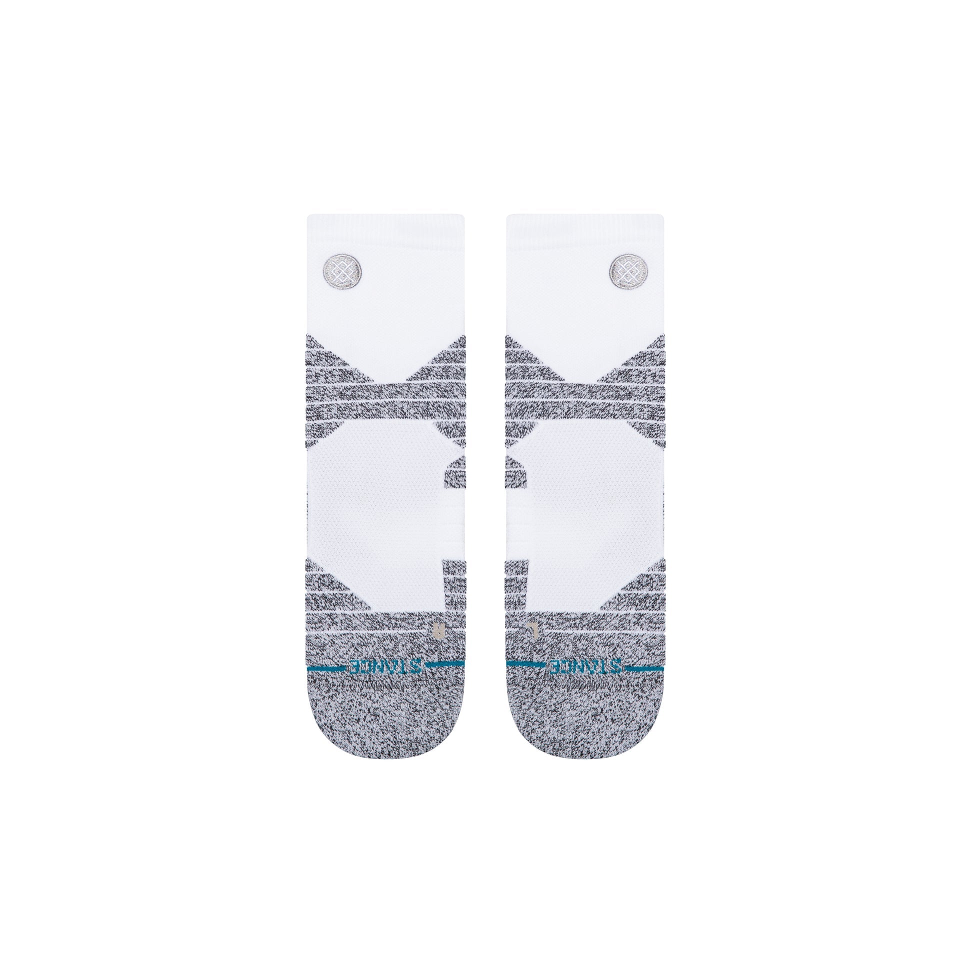 STANCE ICON SPORT QTR WHT-WHITE L