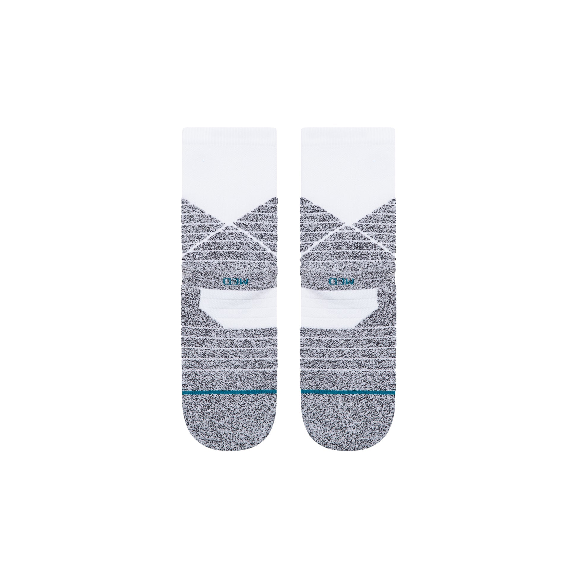 STANCE ICON SPORT QTR WHT-WHITE L
