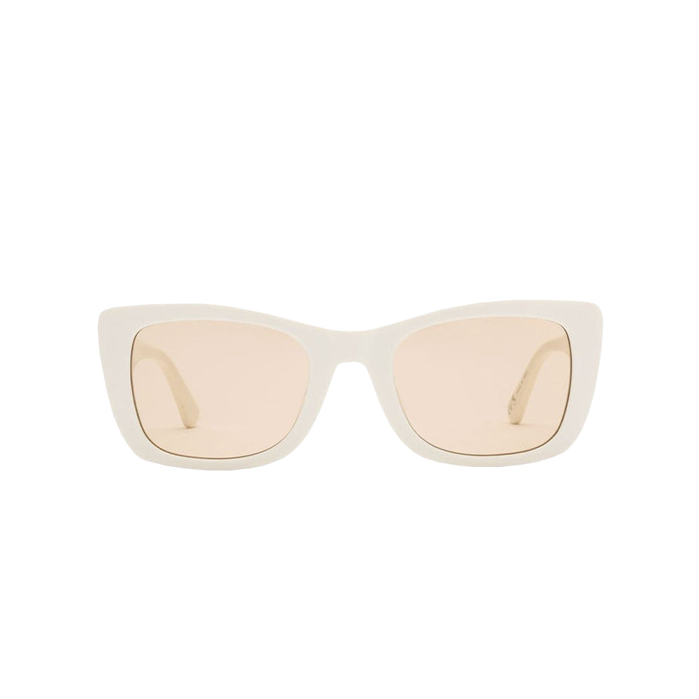 Electric Portofino Sunglasses Ivory/Amber