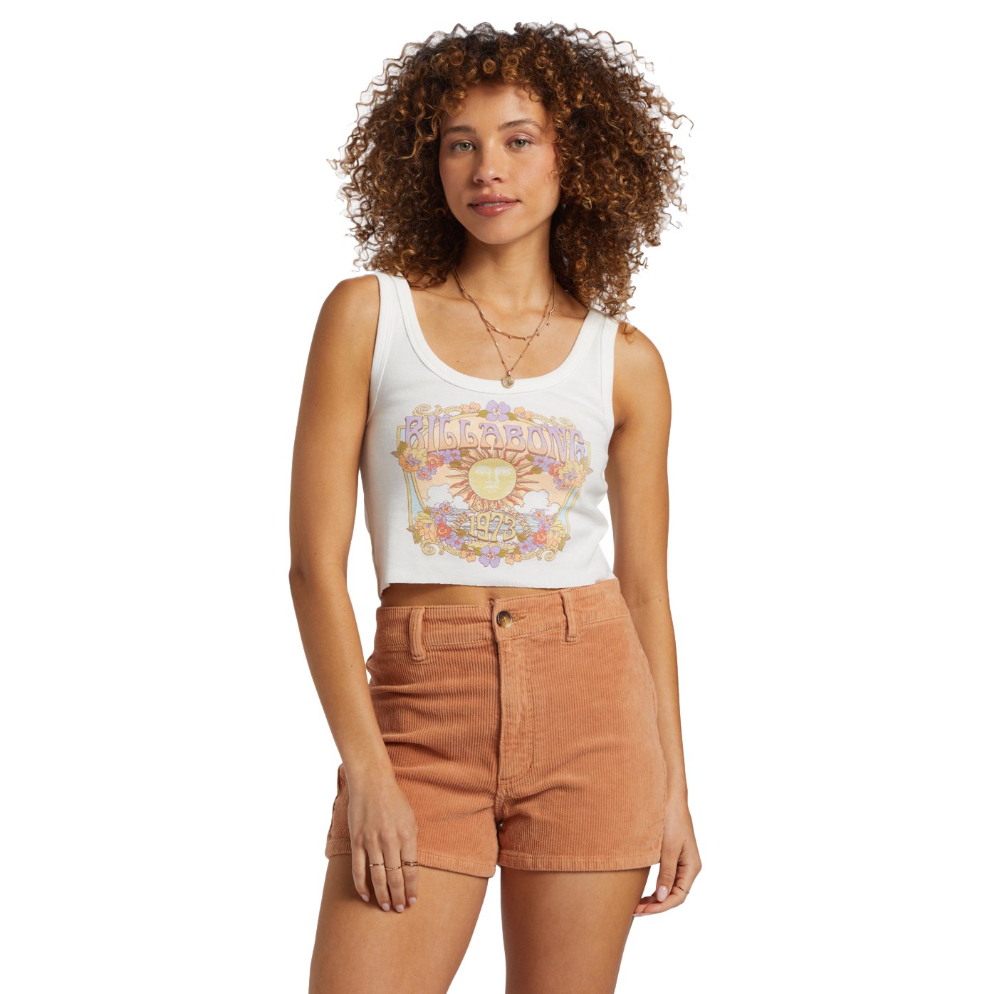 Billabong Ray Of Sunshine Cropped Tank SCS M
