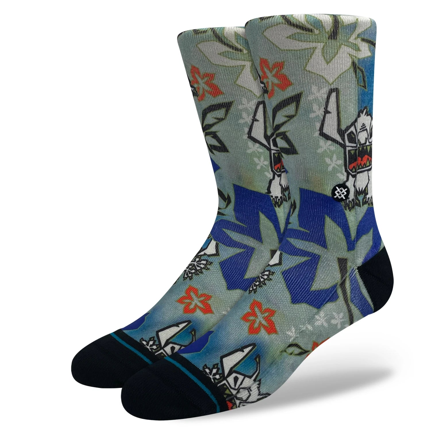 STANCE 626 CREW SOCKS BLU-BLUE M