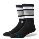 STANCE BOYD ST CREW SOCKS BLK-BLACK XL