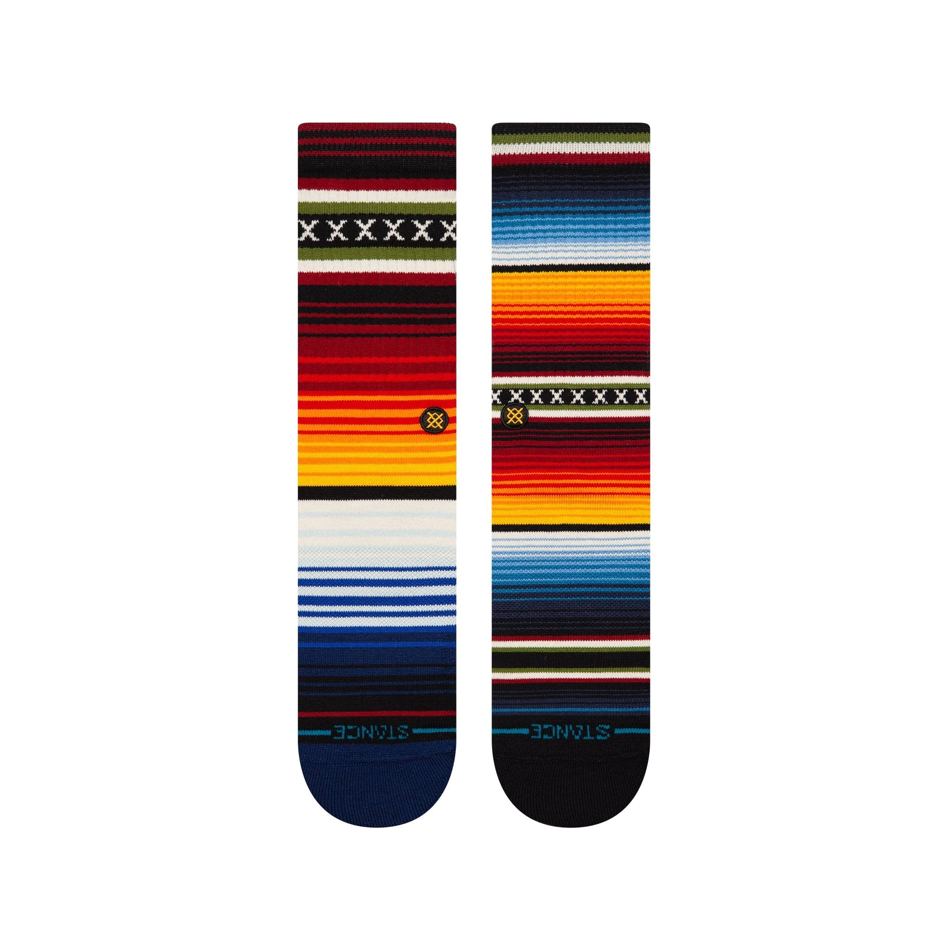 Stance Curren St Crew Socks Red S