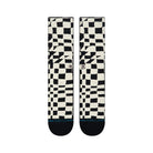 STANCE WAVE CHECK CREW BLK-BLACK M