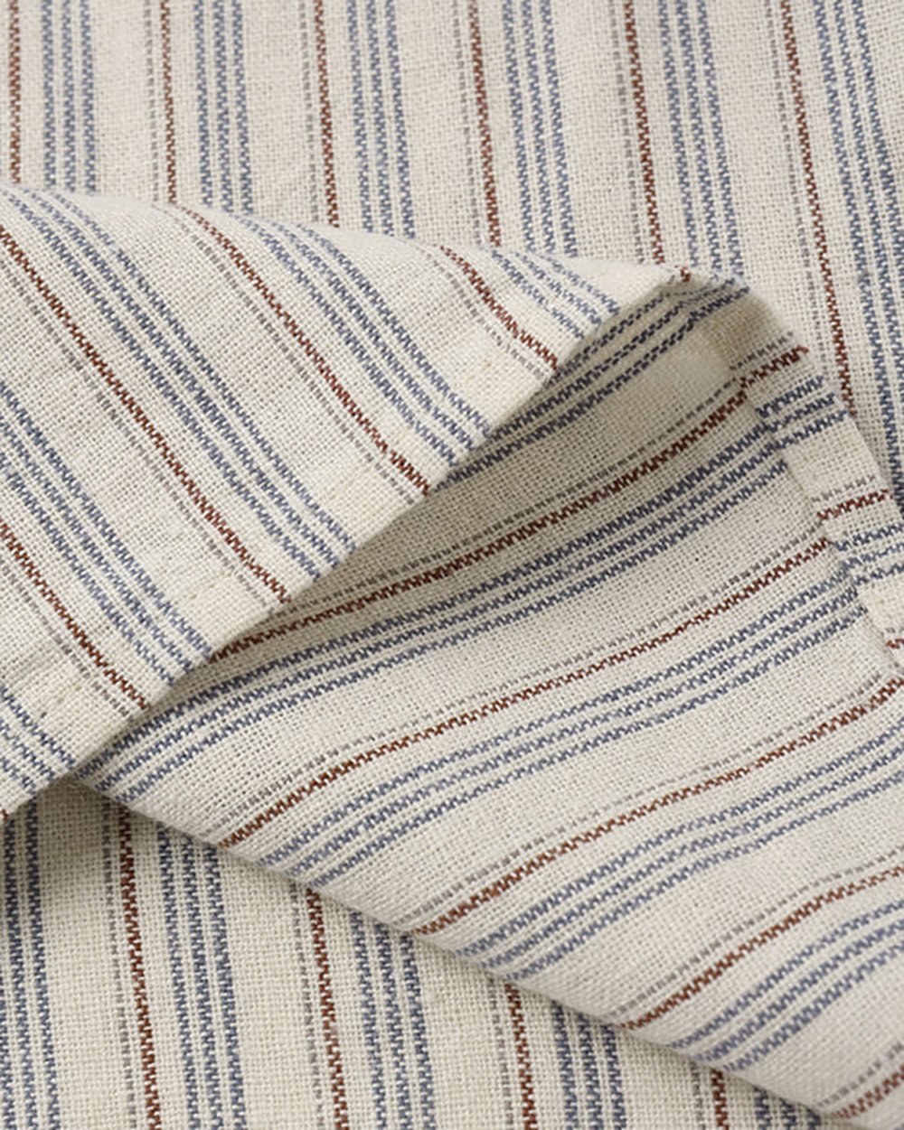 Rylee + Cru Collared Short Sleeve Shirt Nautical Stripe 10-11Y
