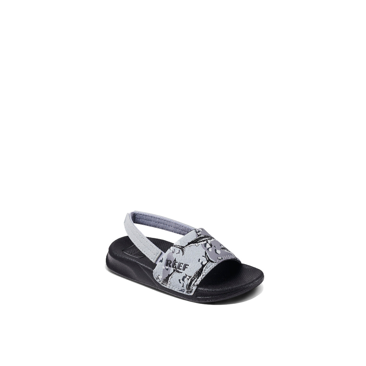 Reef Little One Slide Boys Sandal Grey Camo Shark 11 C