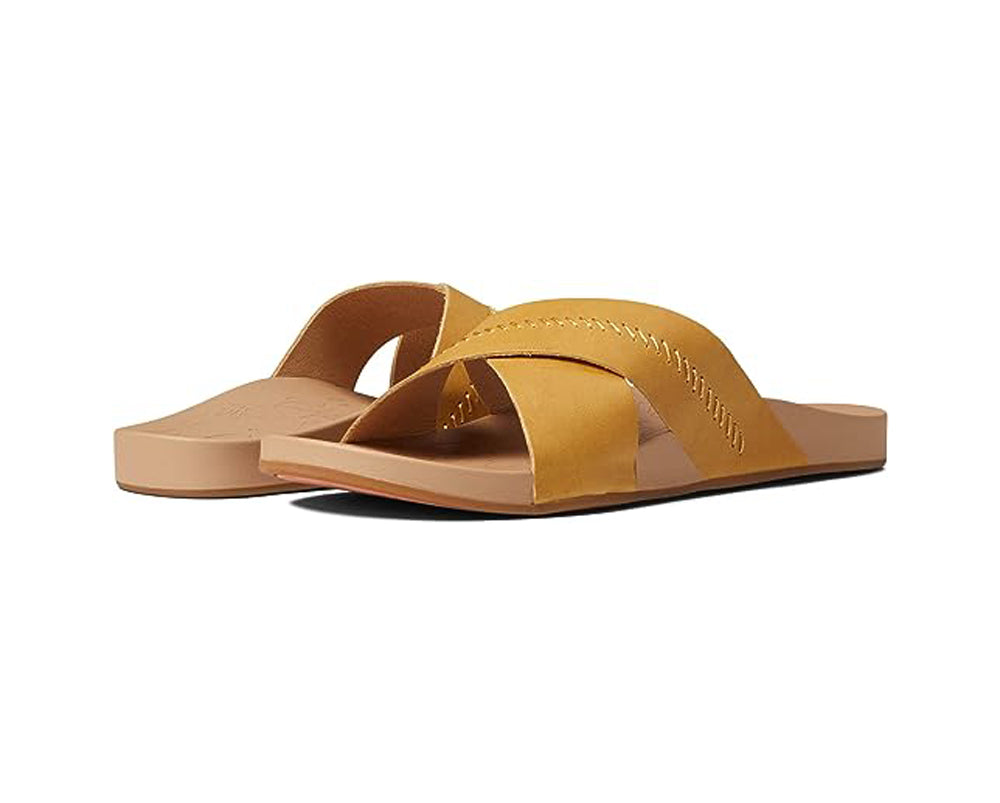 Olukai Kipe a Olu Womens Sandal 7LGS-Golden Harvest-Golden Sand 6