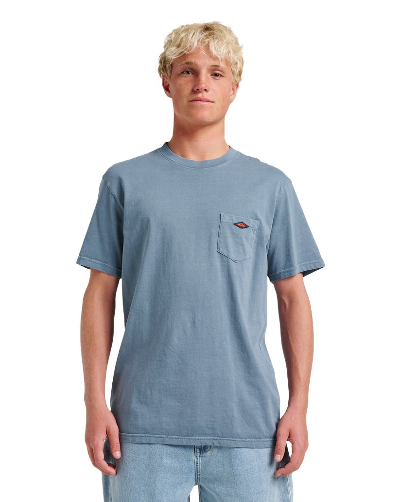 Quiksilver Saltwater Pkt SS Tee CHN-CHINA BLUE L