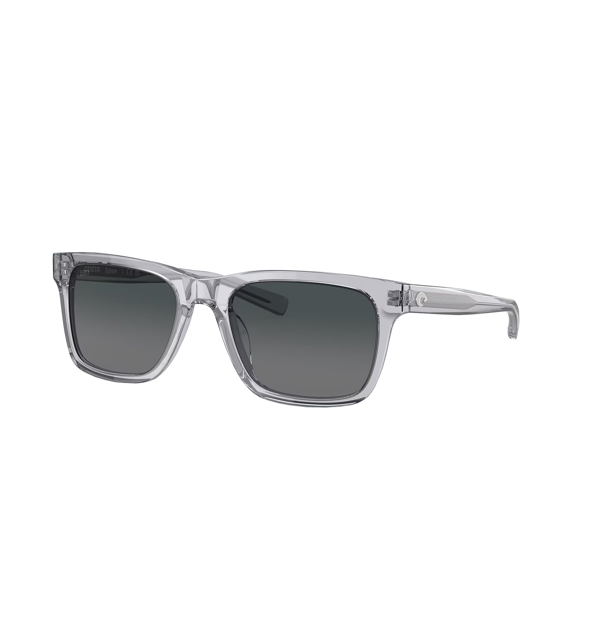 Costa Del Mar Tybee Polarized Sunglasses ShinyLightCrystalGray GrayGradient 580G