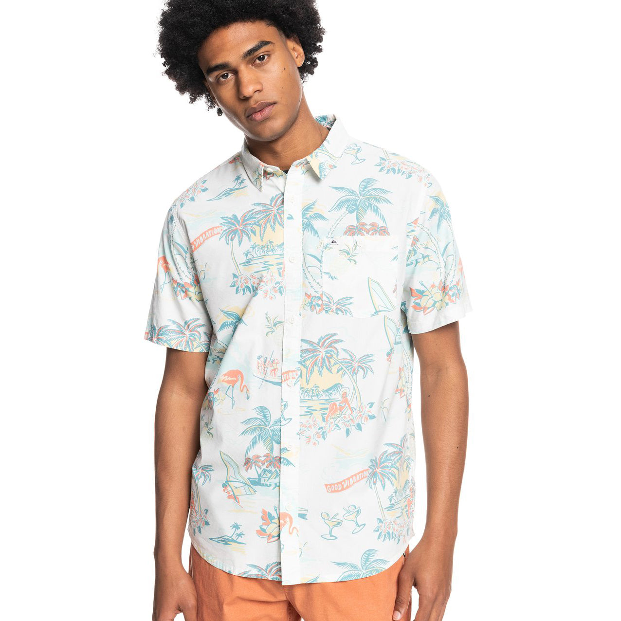 Quiksilver Hotel Paradiso SS Woven WCL6 S