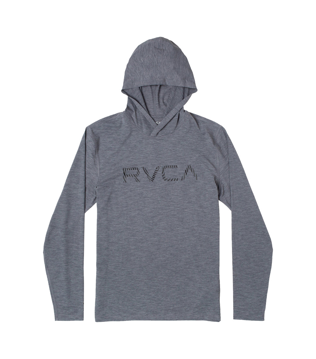 RVCA Boys Printed LS Surfshirt HGR S/10
