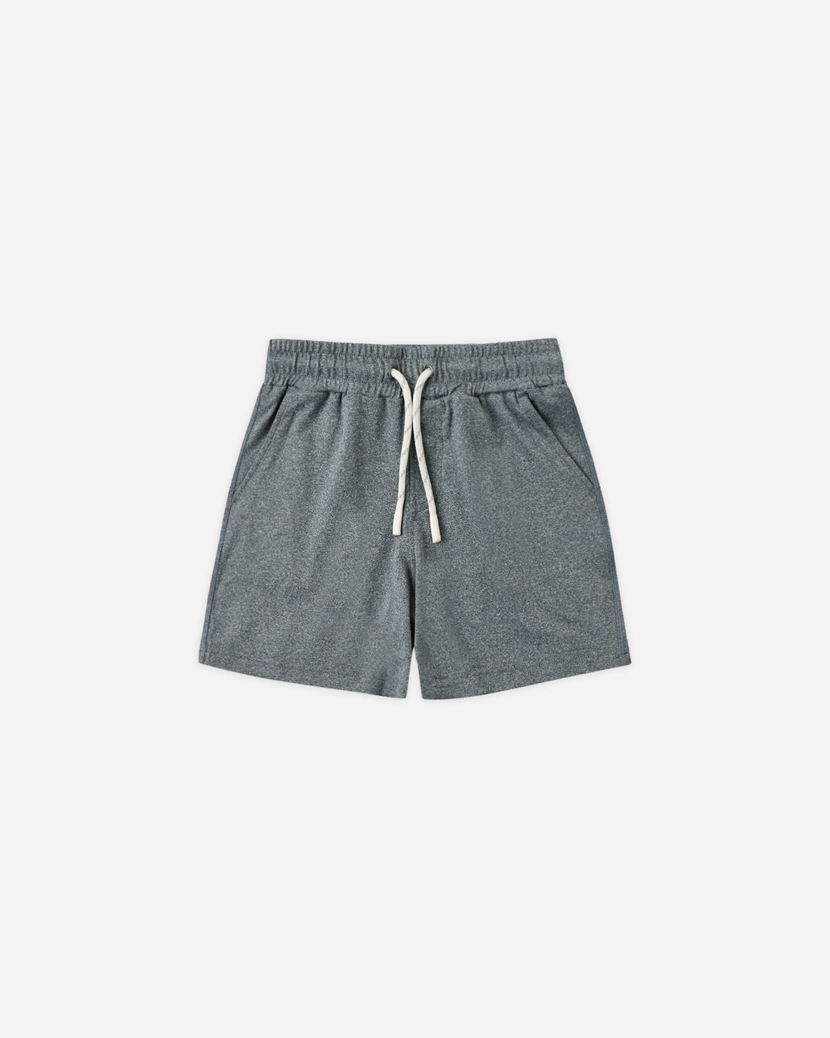Rylee and Cru Oceanside Tech Short Heathered Midnight 8-9Y