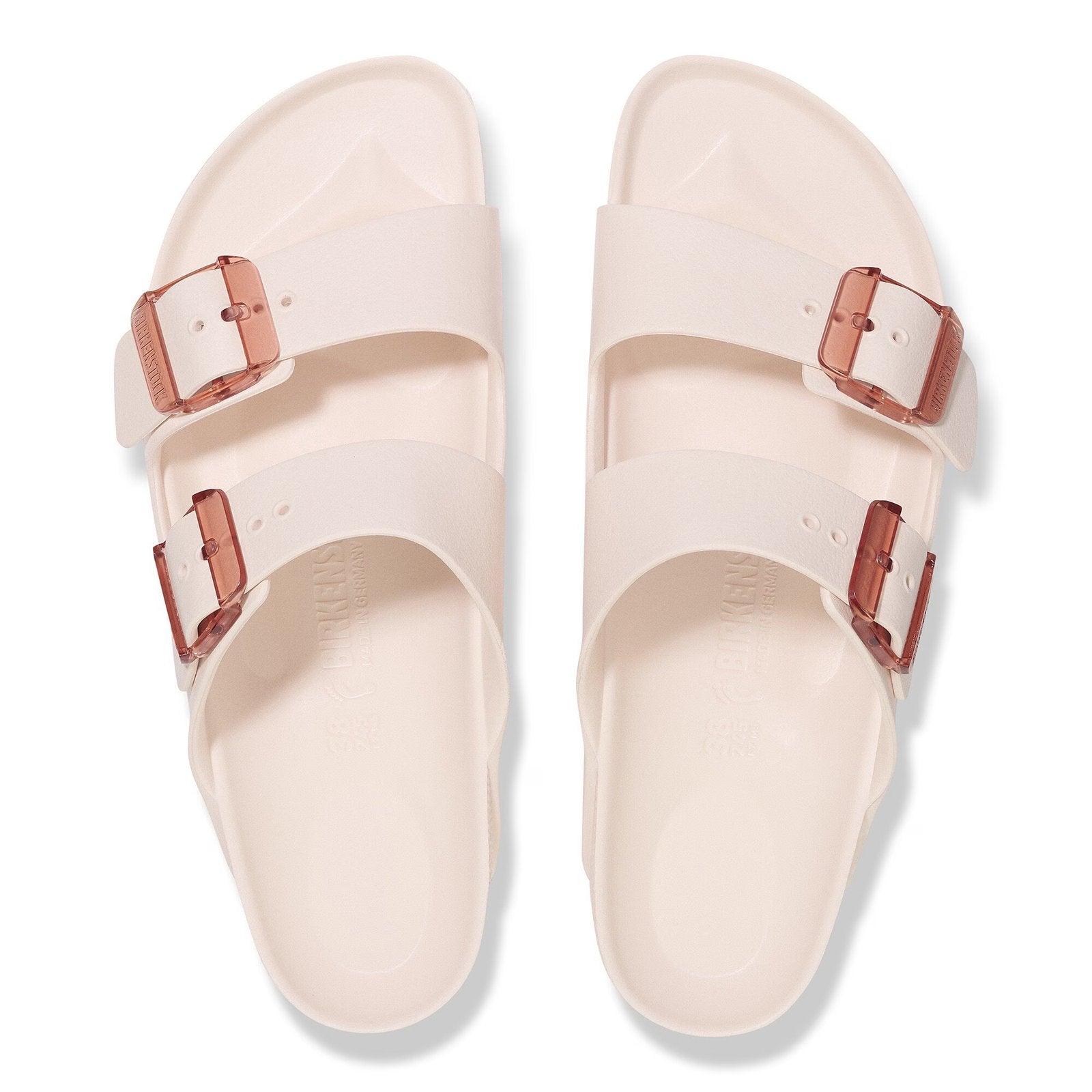 Birkenstock Arizona Stealth Buckle Active EVA Womens Sandal Light Rose 5