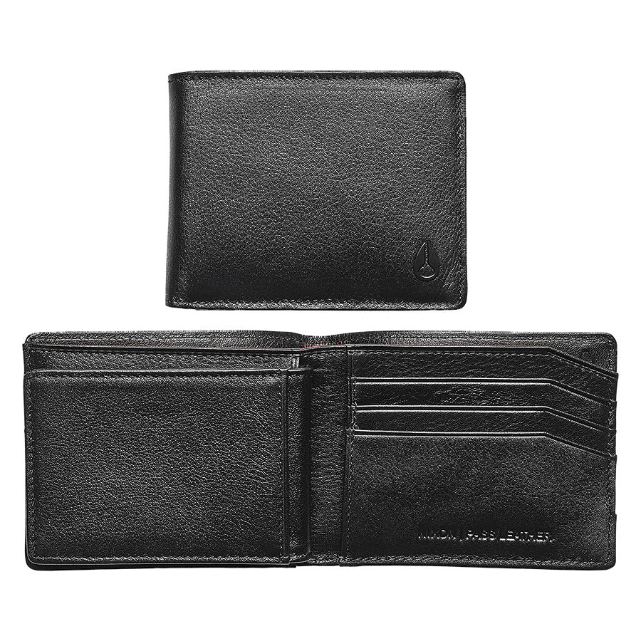 Nixon Pass Leather Wallet Black