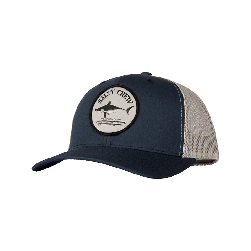 Salty Crew Bruce Retro Trucker Hat Navy/Silver OS