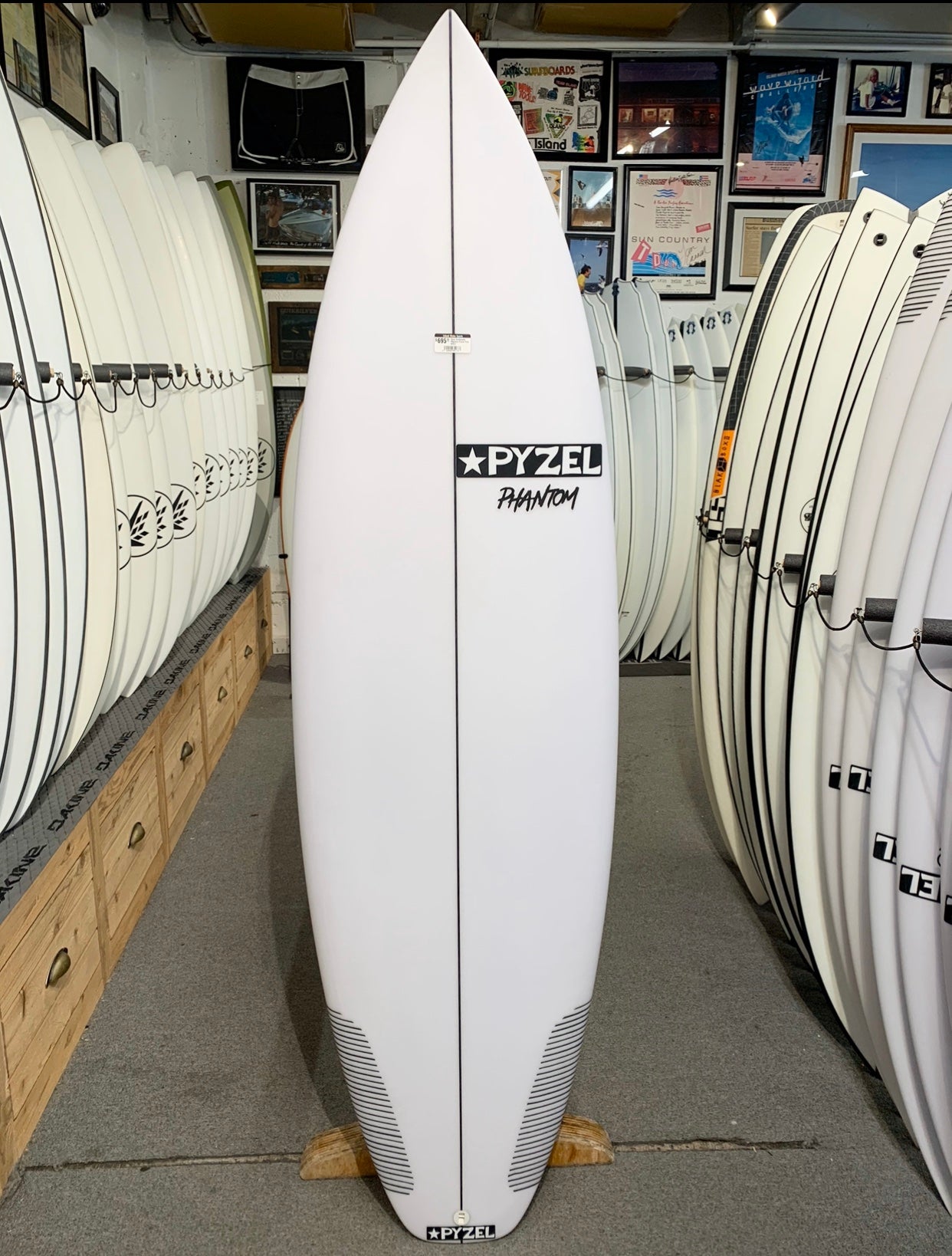 Pyzel Surfboards Phantom Future Fins 6ft2in