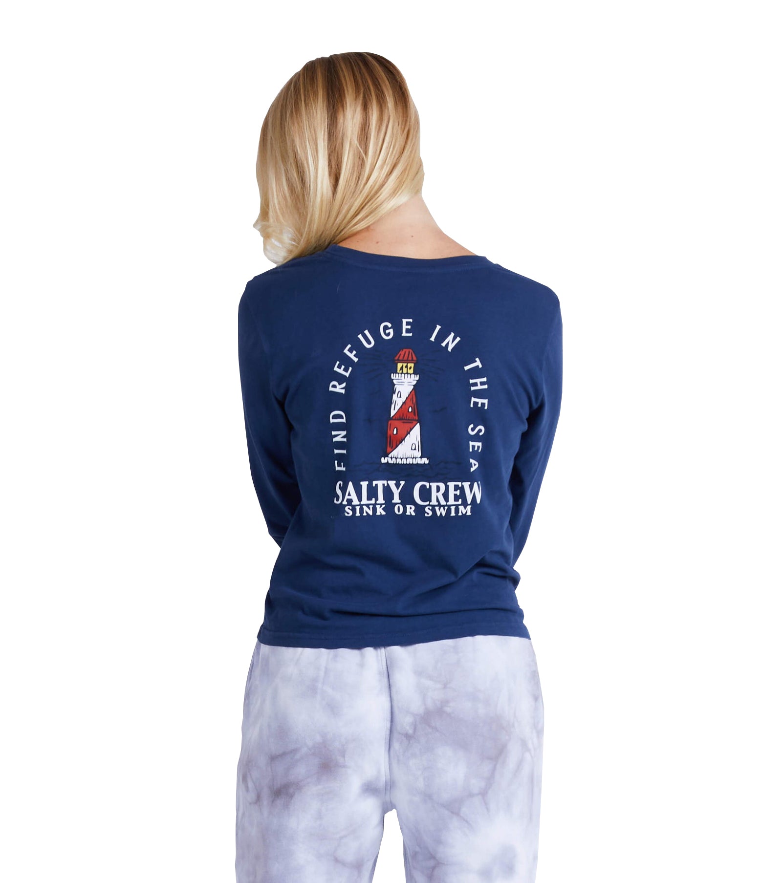 Salty Crew Outerbanks LS Skimmer Tee