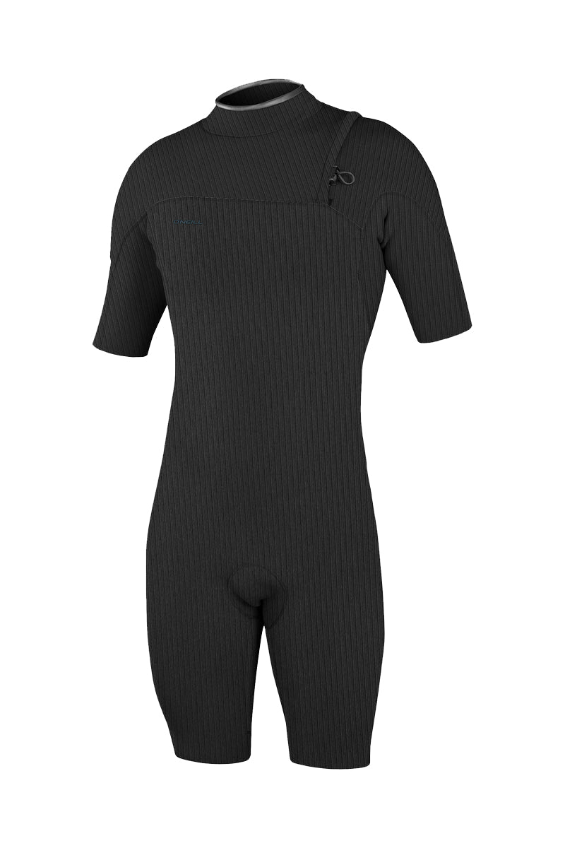 O Neill Hyperfreak Comp-X 2mm Zipless Springsuit A00-Black-Black XL