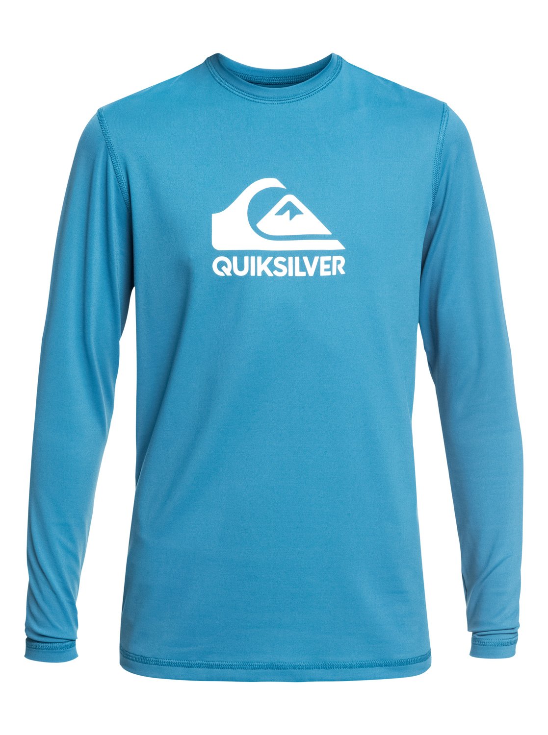 Quiksilver Solid Streak LS Surf Tee BPB0-SouthernOcean L/14