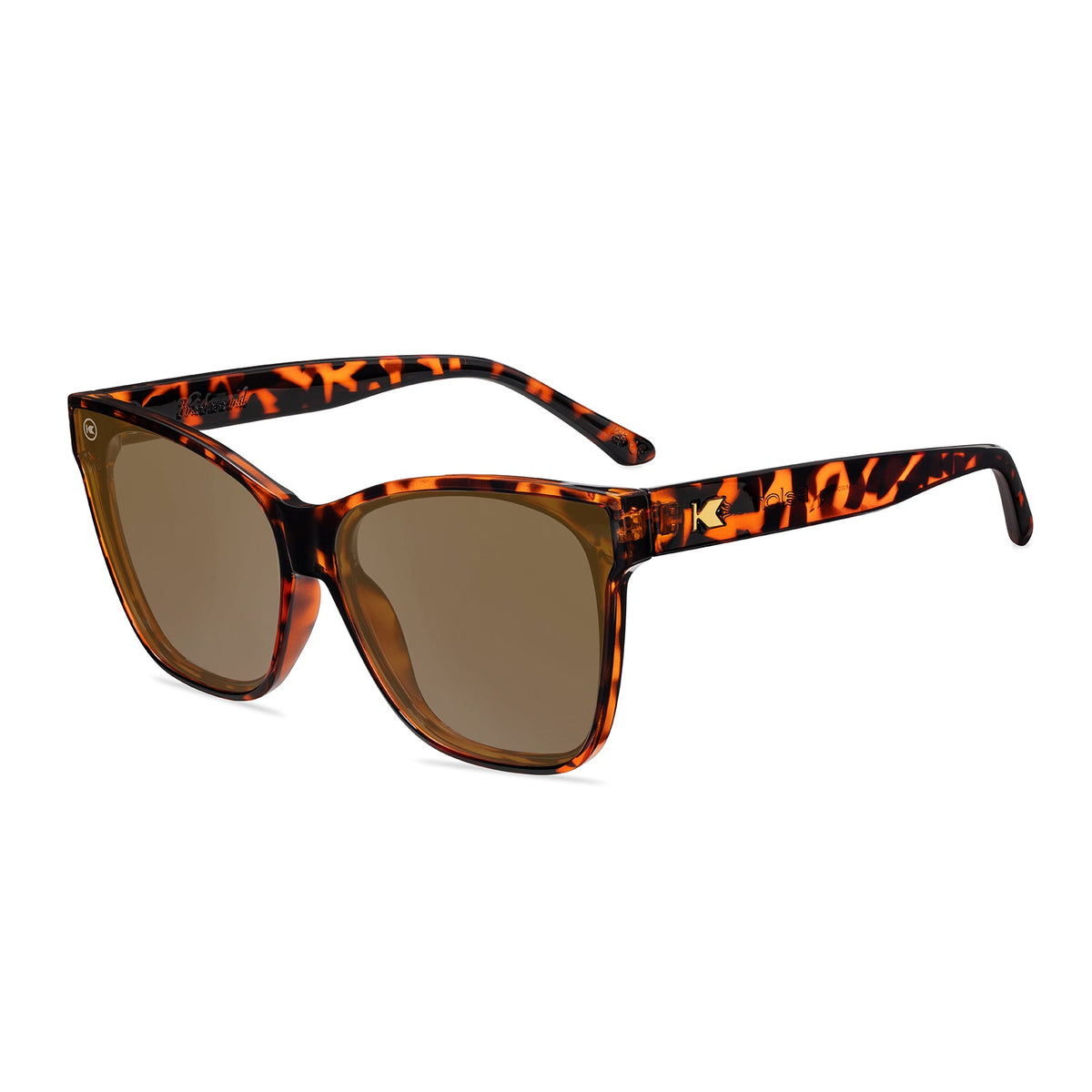 Knockaround Palomas Polarized Sunglass  GlossyTorShell-Amber