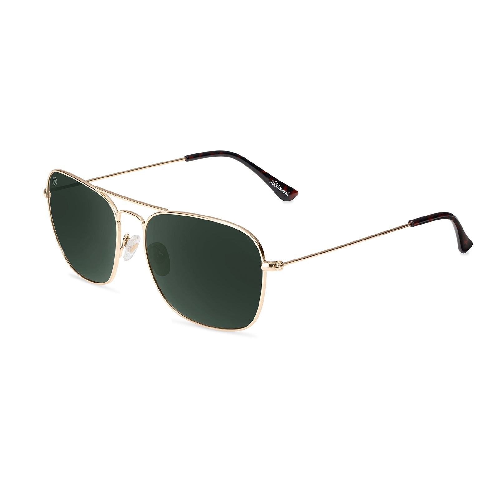 Knockaround MountEvans Polarized Sunglasses Gold/Aviator
