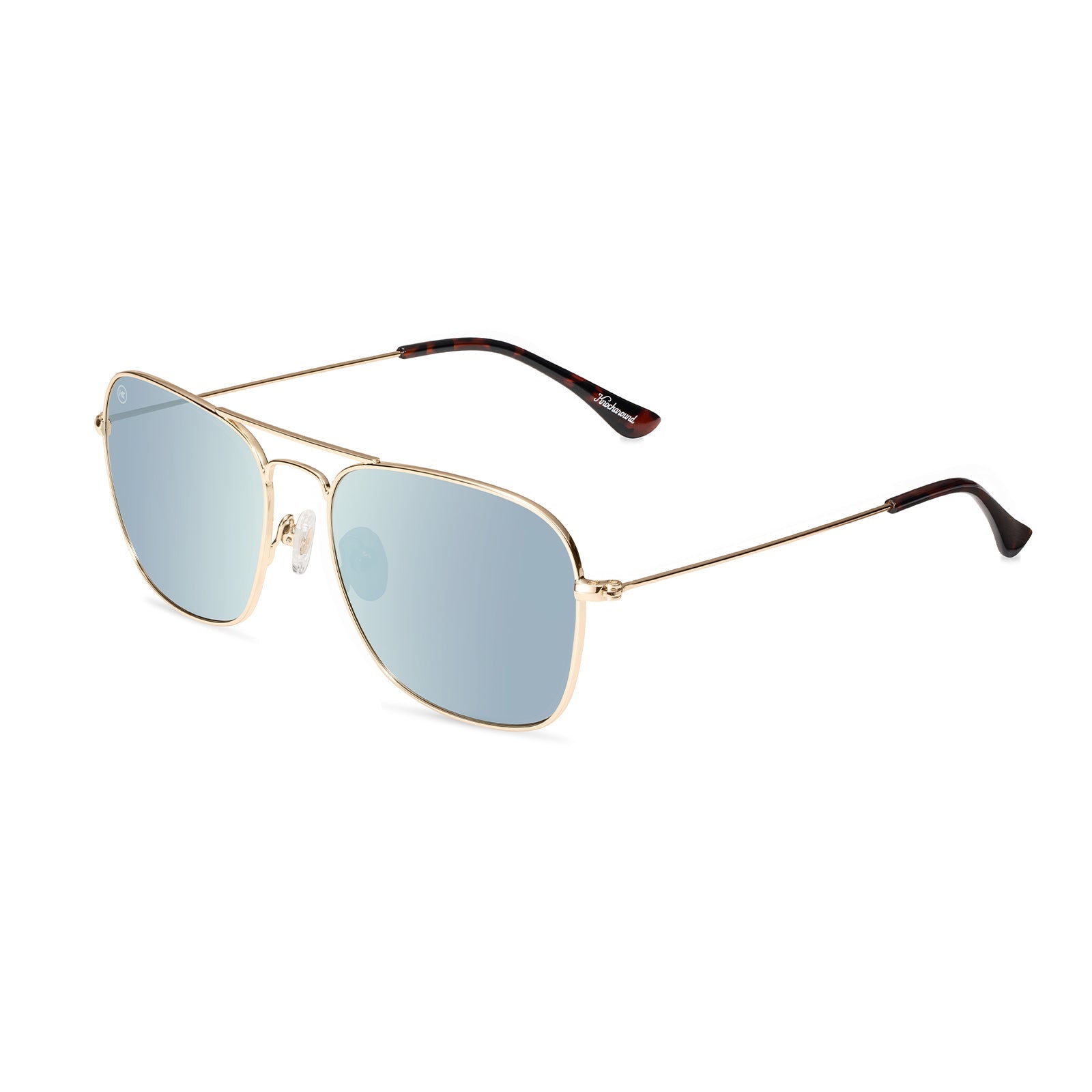 Knockaround MountEvans Polarized Sunglasses Gold/Aviator