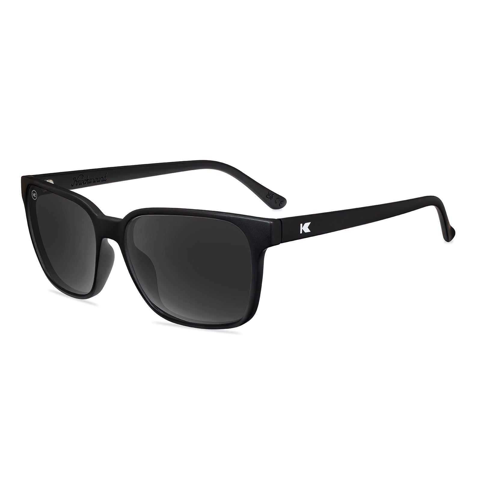 Knockaround Day Trips Polarized Sunglass  Black-Moonshine
