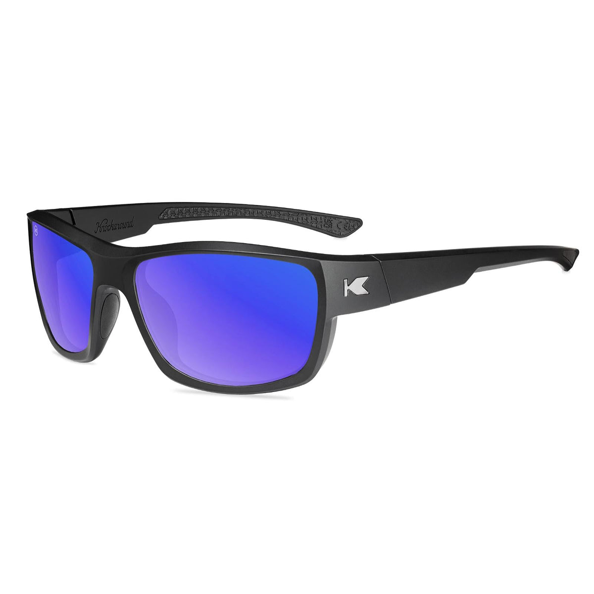 Knockaround High Stakes Polarized Sunglasses MidnightOcean