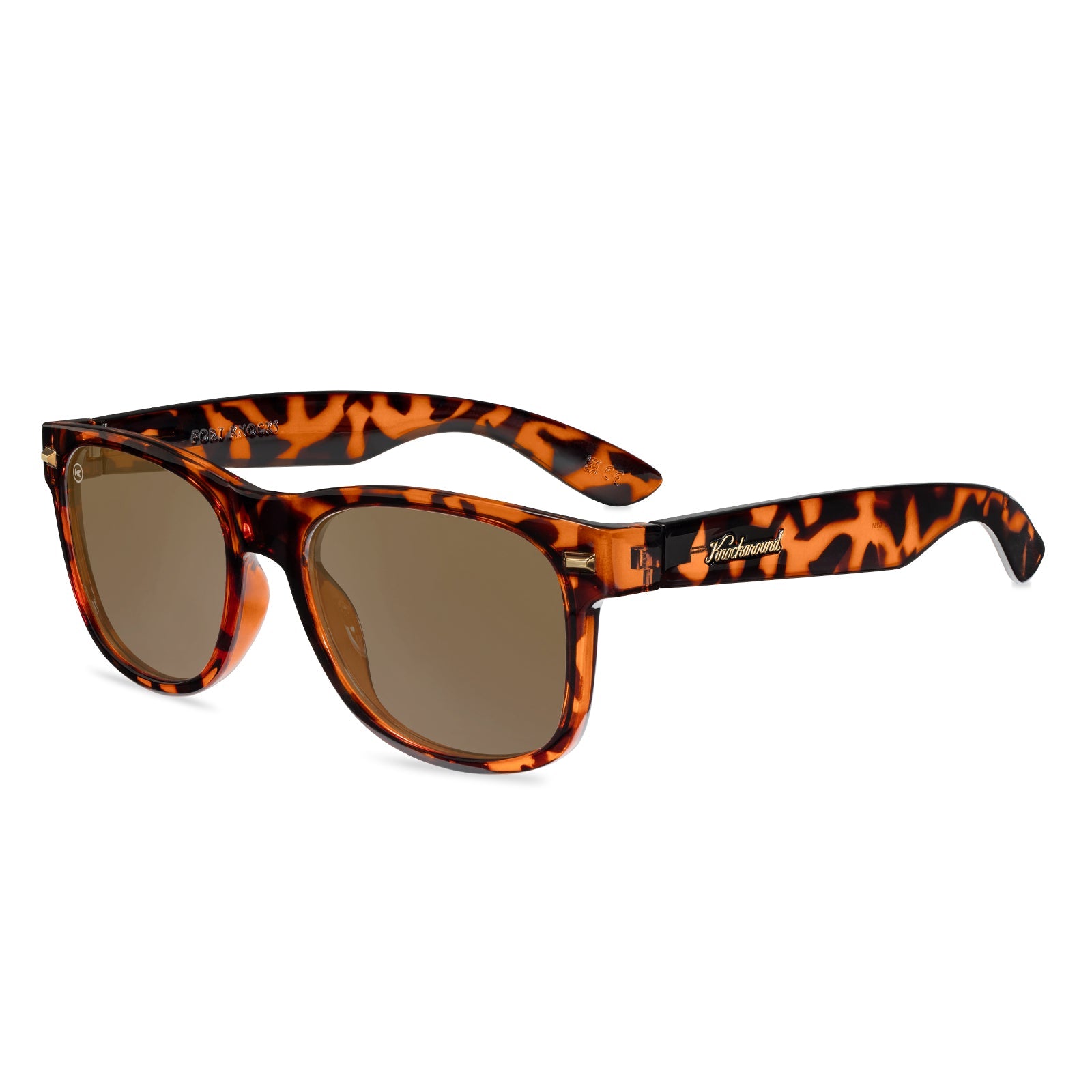 Knockaround Fort Knocks Polarized Sunglasses Black Gold
