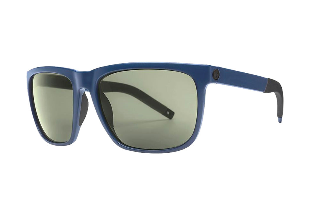 Electric Knoxville XL S Sunglasses Matte Navy Ohm Grey Square