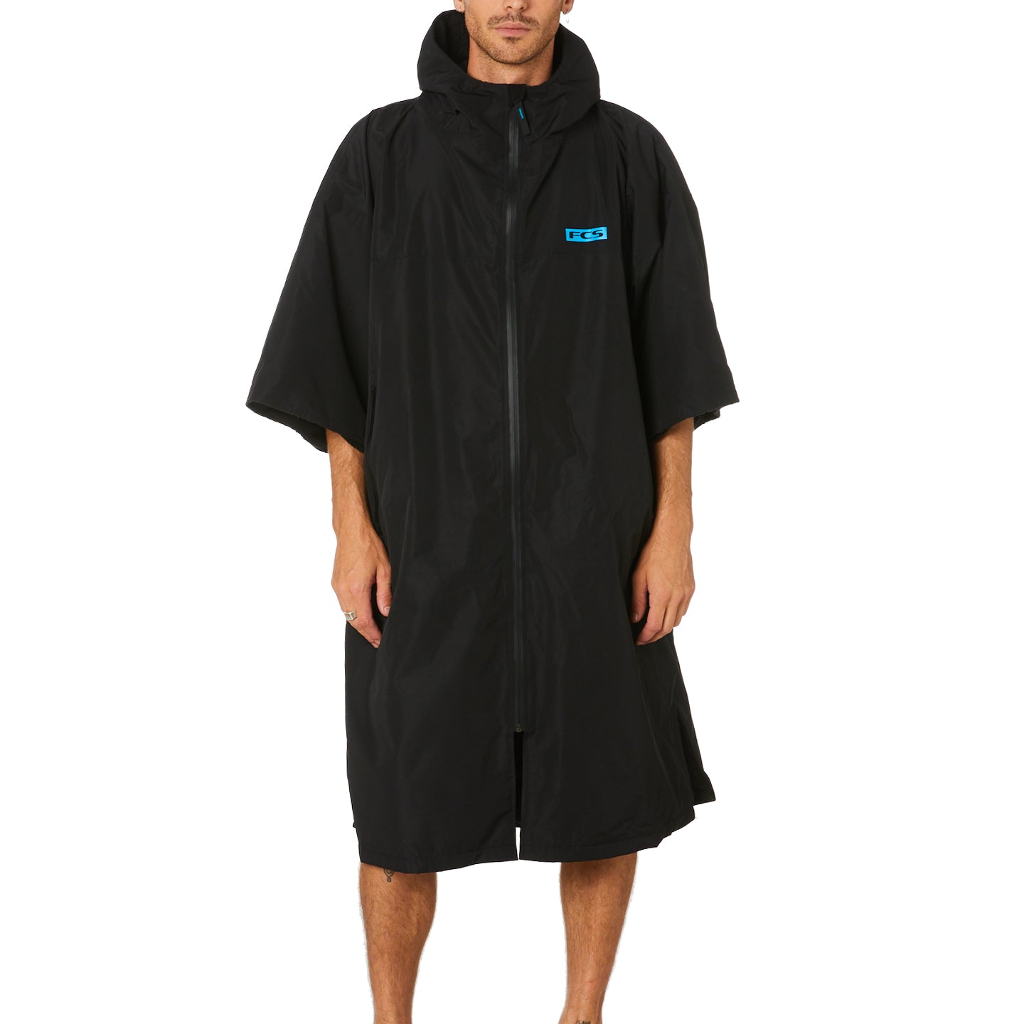 FCS Shelter All Weather Poncho Black L