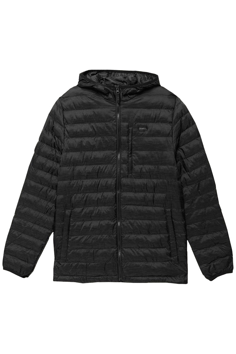 O'neill Adler Packable Hooded Quilted Jacket Black M