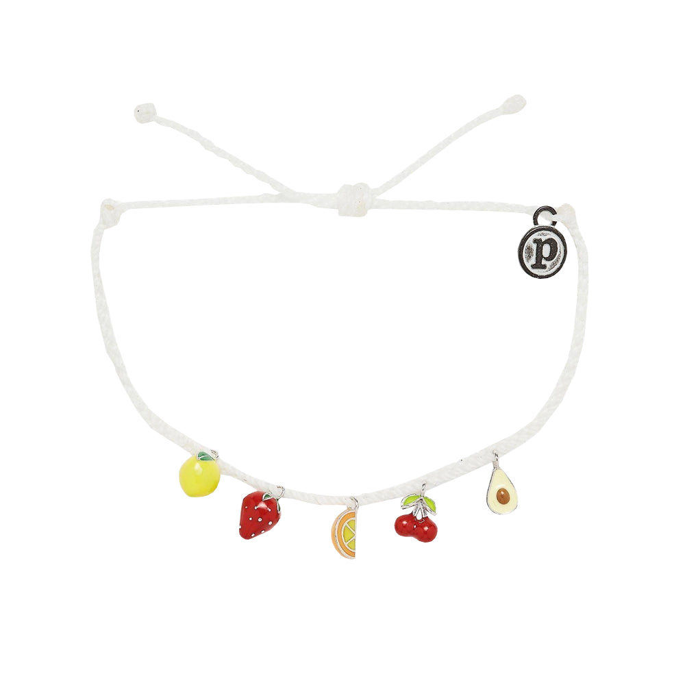 Puravida WS Fruit Charms Bracelets White